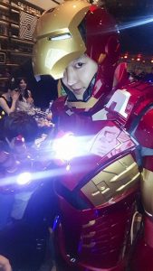 Chanyeol EXO dalam perayaan Halloween SM ENT (Foto: Pinterest)