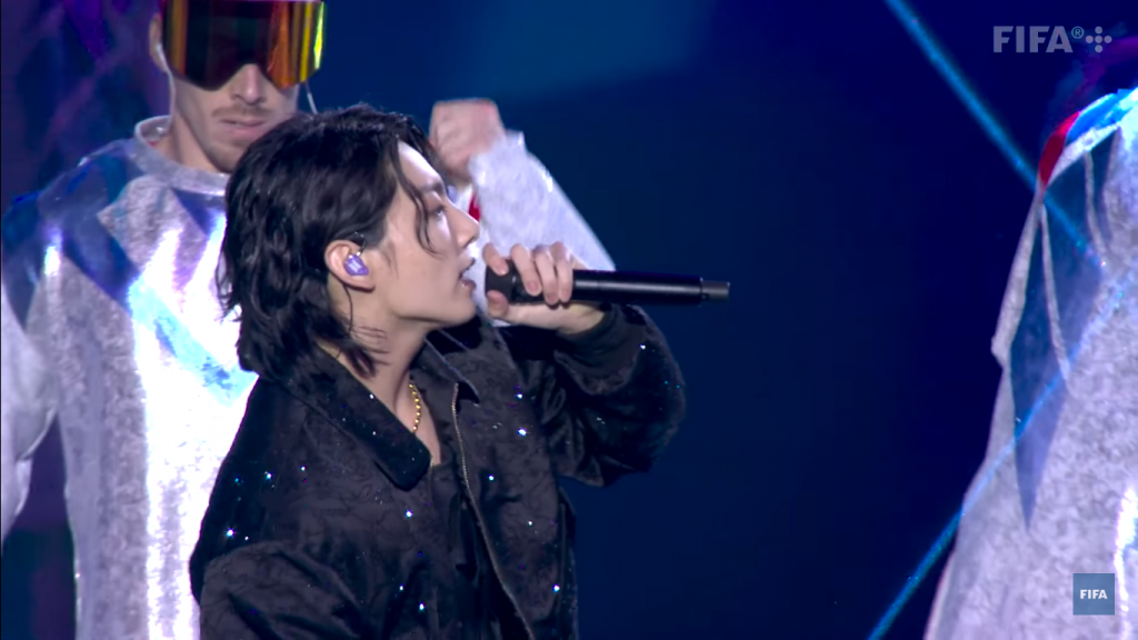 Jungkook BTS tampil dalam opening ceremony Piala Dunia 2022