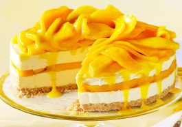 cheesecake mangga tanpa oven (Foto: Taste)