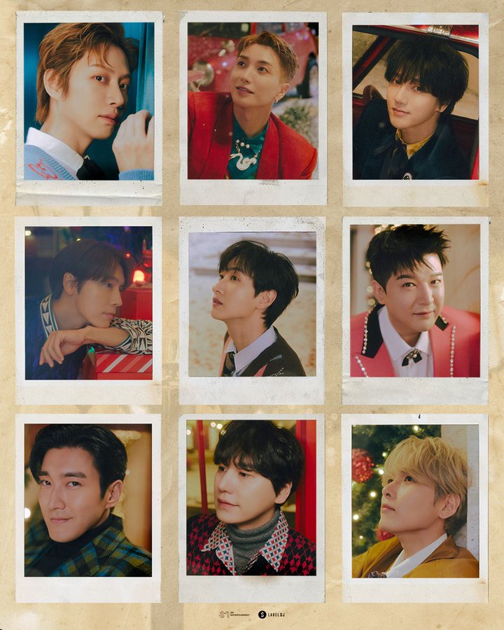Super Junior untuk album The Road: Celebration (Foto: Twitter @SJofficial)