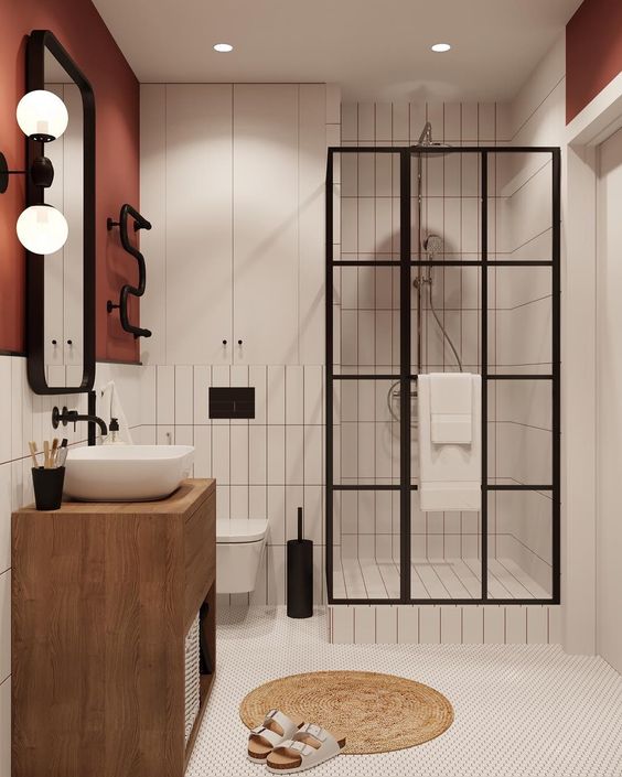 Ragam desain kamar mandi (Foto: Pinterest)