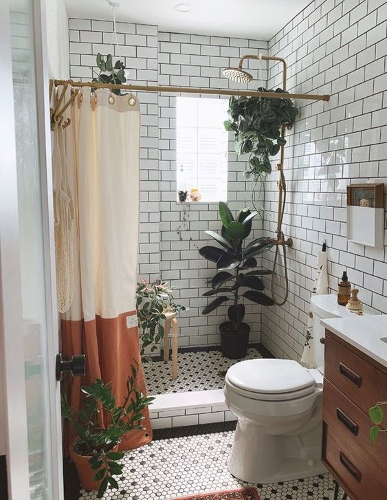 Ragam desain kamar mandi (Foto: Pinterest)