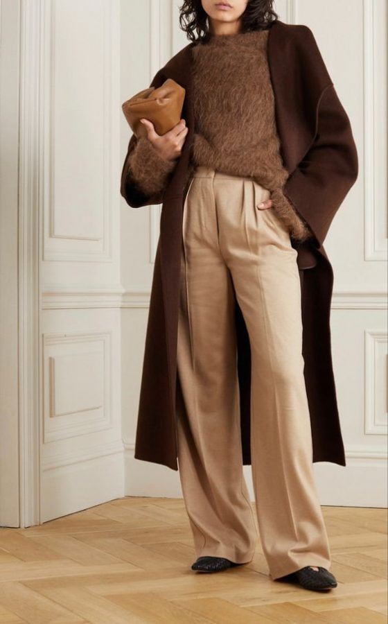 Paduan warna coklat dan krem (Foto: Pinterest)