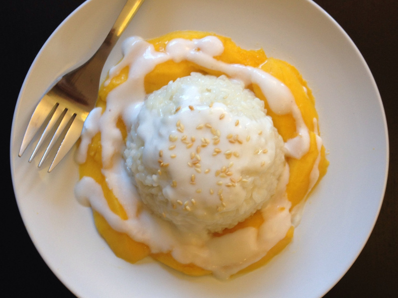 Mango sticky rice (Foto: Pinterest)