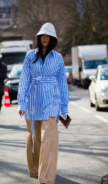 Ragam OOTD dengan kenakan topi (Foto: Pinterest)