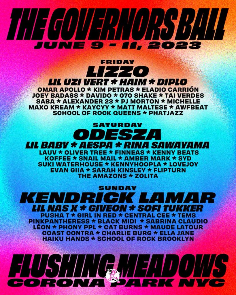 aespa jadi salah satu line up festival musik The Governors Ball 2023 (Foto: Twitter)