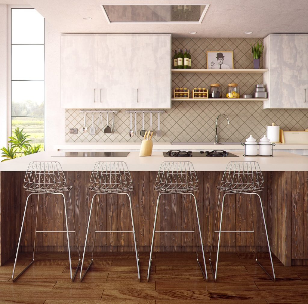 Dapur warna krem (Foto: Pixabay)