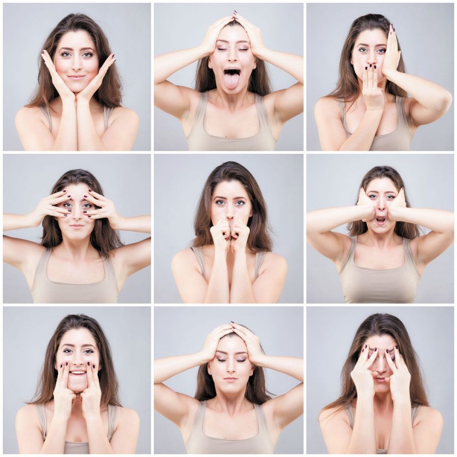 Praktik yoga wajah (Foto: Harvard Health)