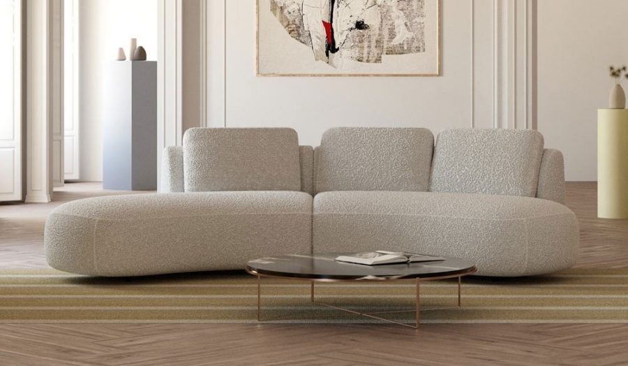 Sofa boucle (Foto: Delux Deco)