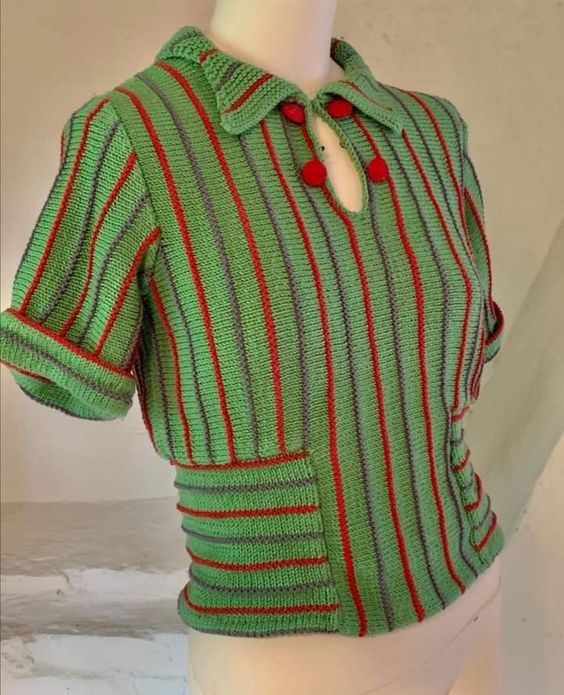 Knitwear shirt (Foto: Pinterest)