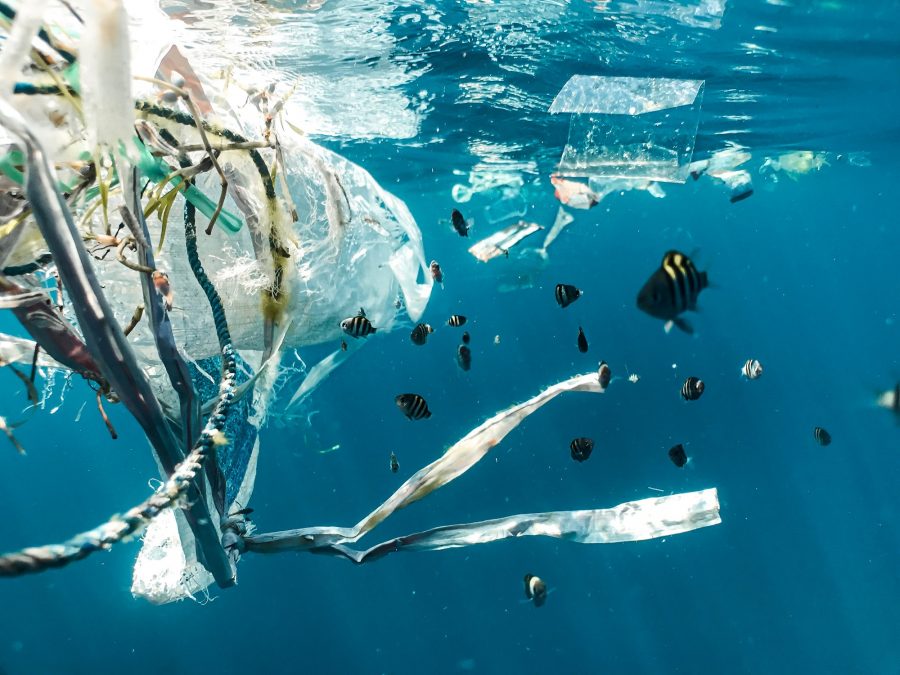 Sampah Plastik di laut