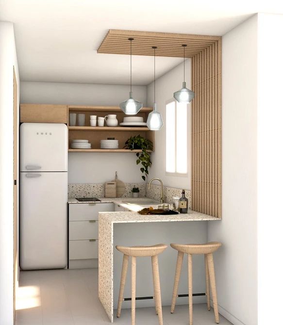 Ilustrasi dapur (Foto: Pinterest)