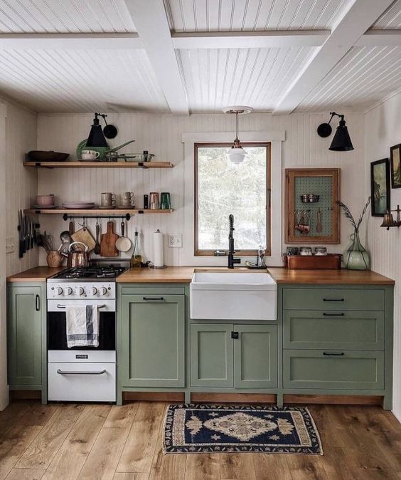 Pencahayaan dapur (Foto: Pinterest)