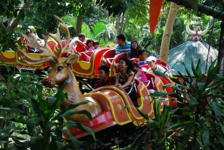 Amusement Area di Taman Safari (Foto: Data Wisata)