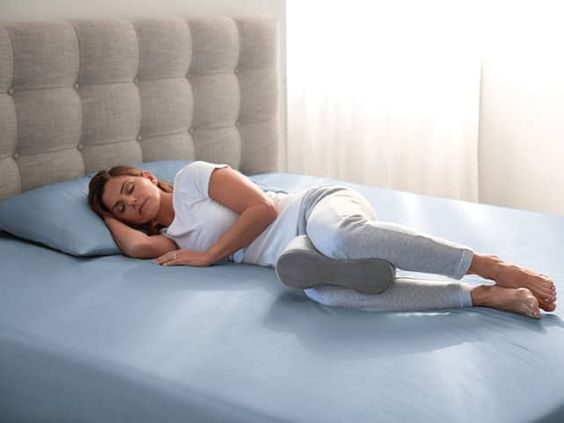 Posisi tidur untuk menghindari sakit punggung (Foto: Sleepnumber.com)