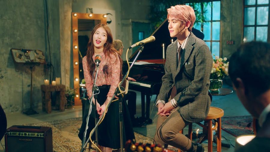 Bae Suzy & Baekhyun EXO duet dalam lagu Dream (Foto: Soompi)