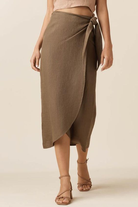 Tie skirt (Foto: Pinterest)