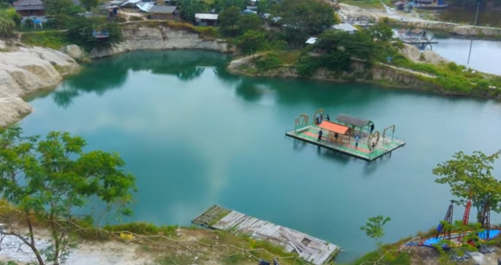 Telaga Biru Cisoka (Foto: Pikiran Rakyat)