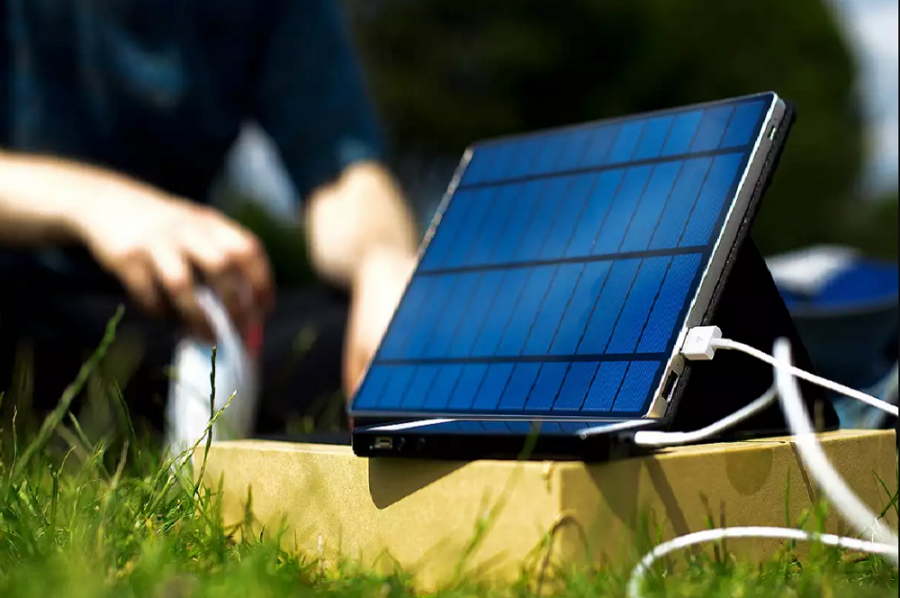 Ilustrasi gadget berbasis energi surya (Foto: Times of India)