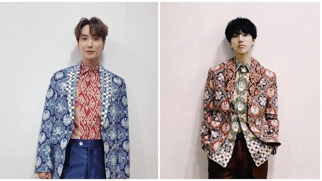 Leeteuk dan Yesung Super Junior (Foto: Twitter)