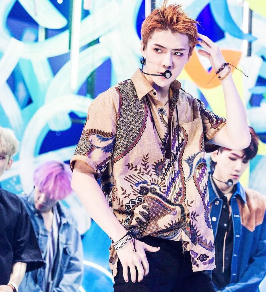 Sehun EXO (Foto: Twitter)