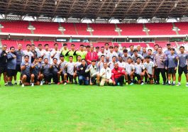 Jokowi temui Timnas (Foto: Sekretariat Kabinet RI)