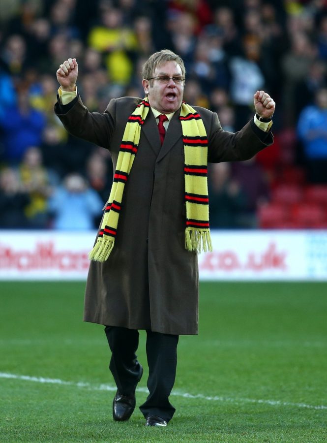 Elton John untuk klub Watford