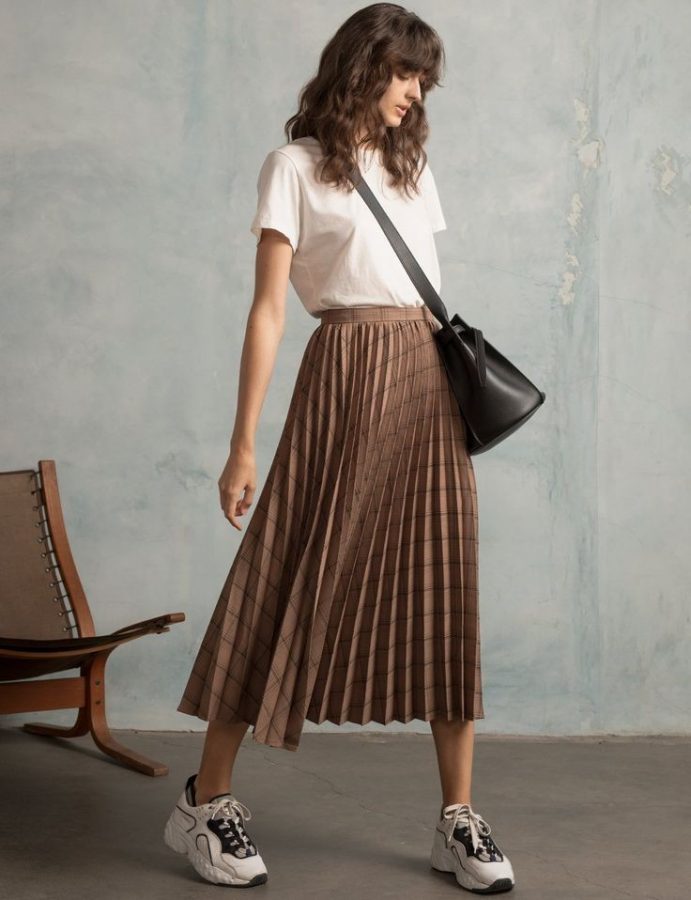 Pleated skirt (Foto: Pinterest)