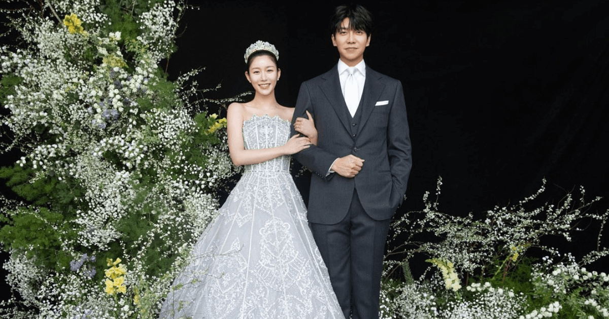Pernikahan Lee Seung Gi dan Lee Da In (Foto: Allkpop)