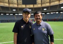 Indra Sjafri dan Shin Tae Yong (Foto: Instagram @shintaeyong7777)