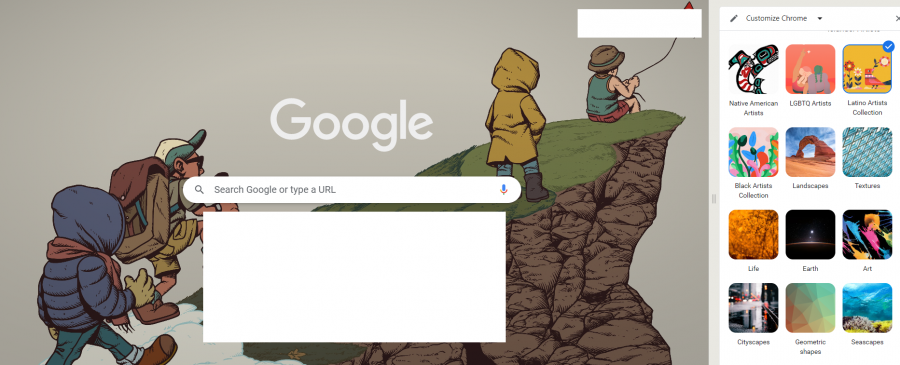 Kustomisasi tampilan browser Chrome (Foto: Google Chrome)