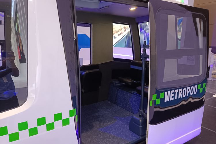 Tampak dalam metropod (Foto: Kompas Otomotif)