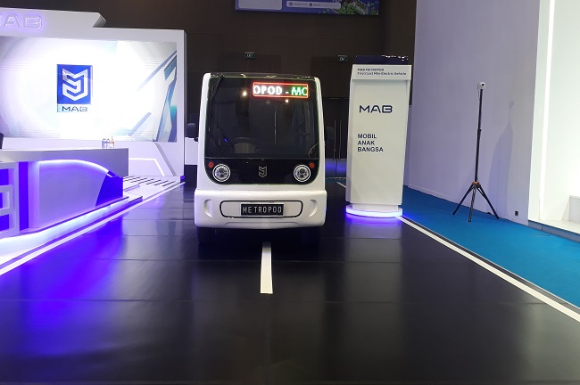 Tampak depan Metropod (Foto: RCTI+)