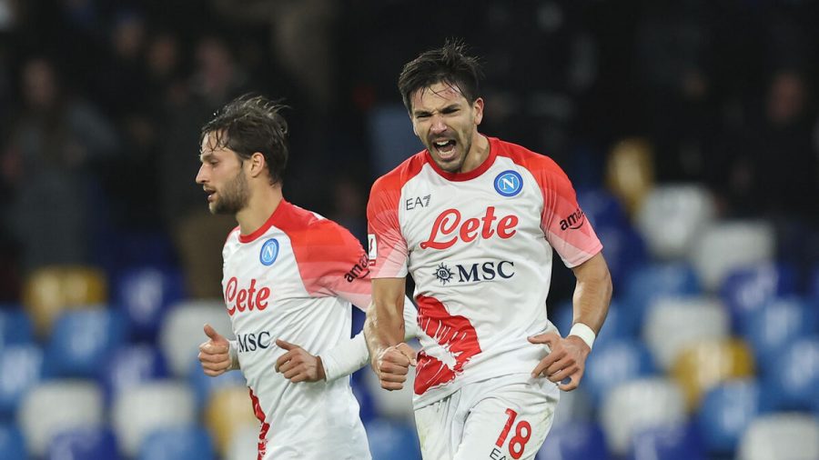 Desain jersey Napoli (Foto: Time News)