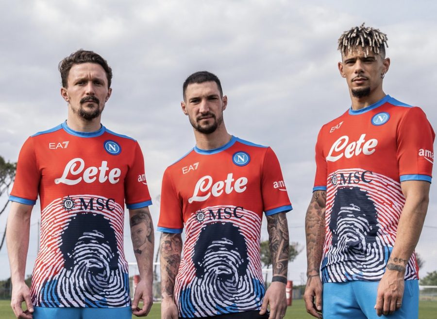 Desain jersey Napoli (Foto: Football Italia)