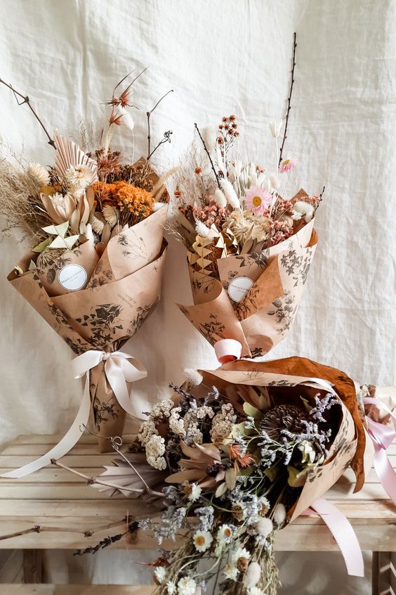 Buket bunga kering (Foto: Pinterest)