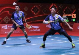 Ganda Putra Indonesia, Fajar Alfian/Muhammad Rian Ardianto. Foto: PBSI