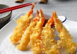 Ilustrasi udang tempura