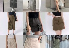 Ilustrasi Cargo Skirt