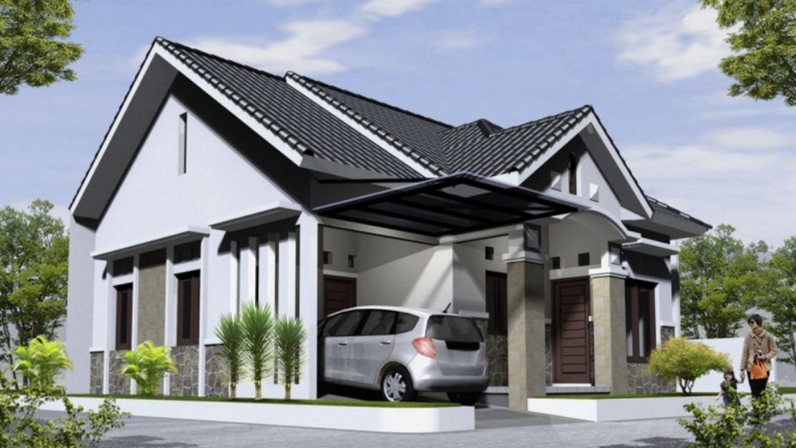 Ilustrasi rumah beserta garasi. Foto: Pixabay