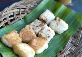 Ilustrasi jadah bakar