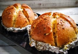 Ilustrasi korean garlic bread