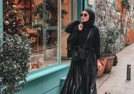 Ilustrasi style goth kasual