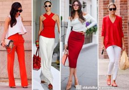 Inspirasi busana merah putih