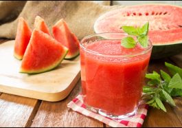 Watermelon punch ala Korea