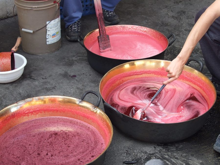 Proses pembuatan helado de paila