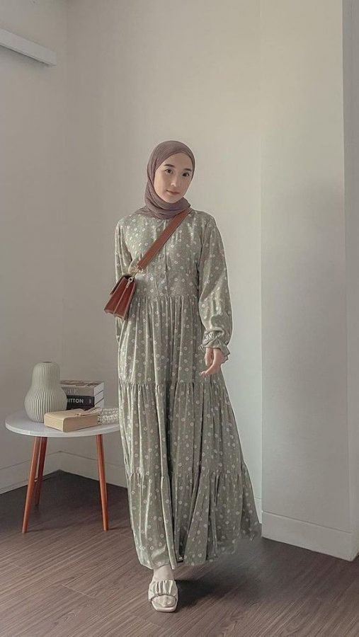 Baju gamis sifon