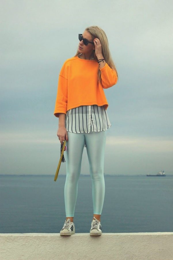 Legging satin