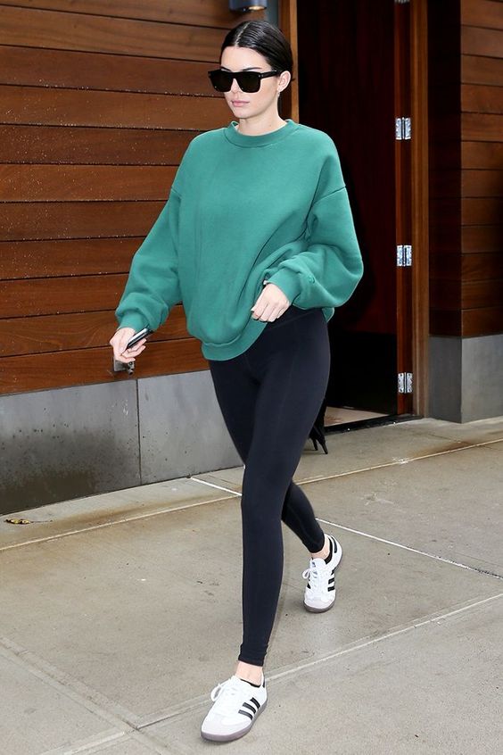 Sweater oversized dan legging
