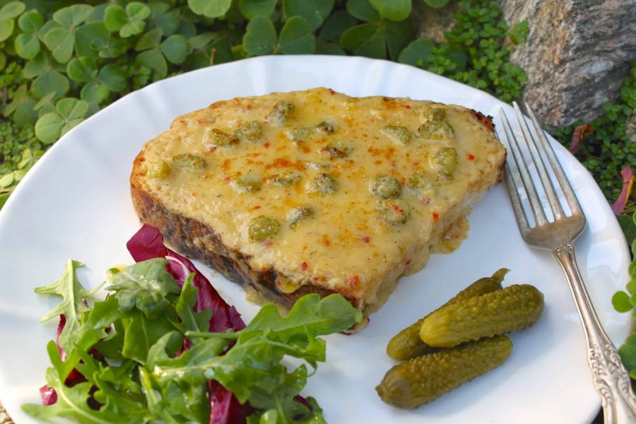 Boxty dengan topping